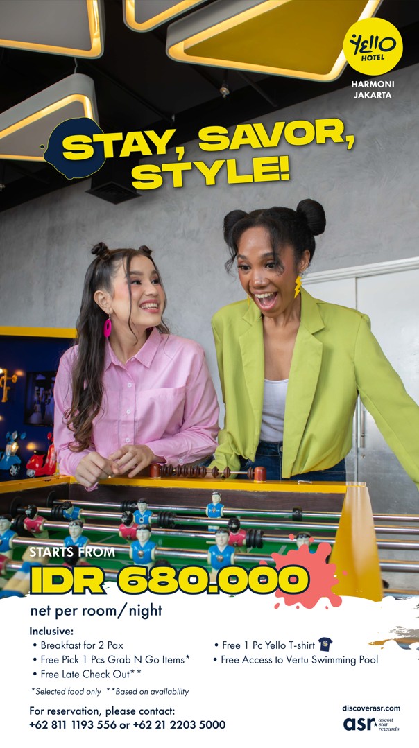 Yello Harmoni - Stay, Savor & Style